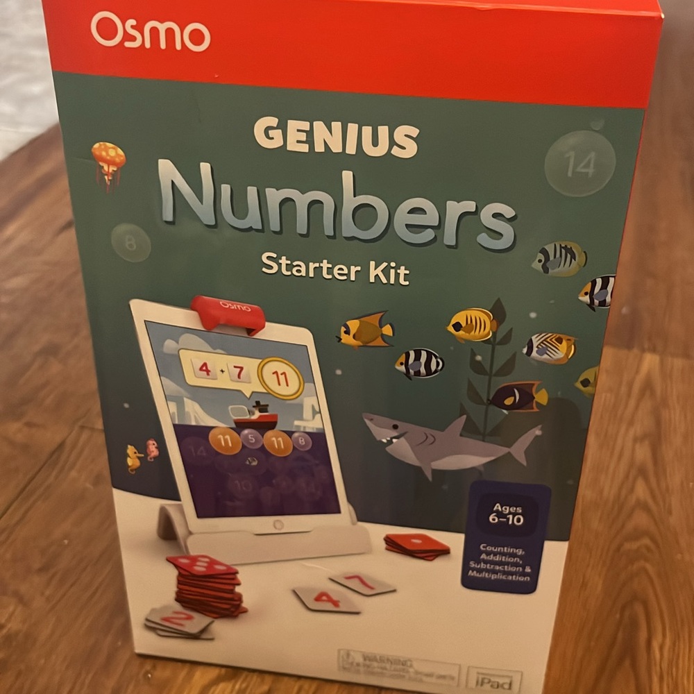 Osmo numbers. In excellent used condition.